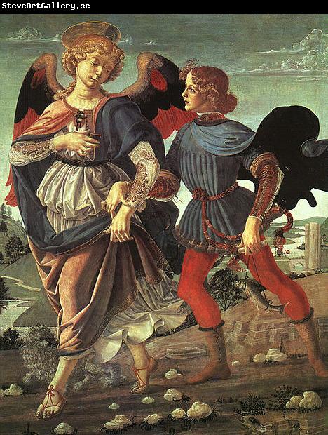 Andrea del Verrocchio Tobias und der Engel